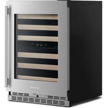 KitchenAid KUWR524SPS 24 Inch Undercounter Wine Cellar PrintShield Stainless Finish — thumbnail 15