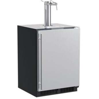 Marvel MLKR224SSD1A 24 Inch Freestanding/Built-In Beer Dispenser Stainless Steel
