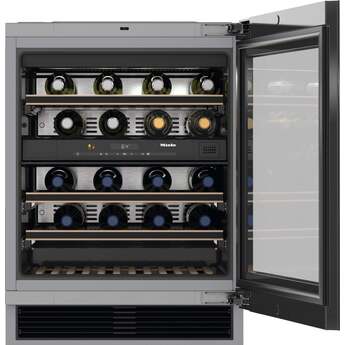 Miele KWT6322UGSS 24 Inch Stainless Steel Built-In Wine Cooler — thumbnail 3