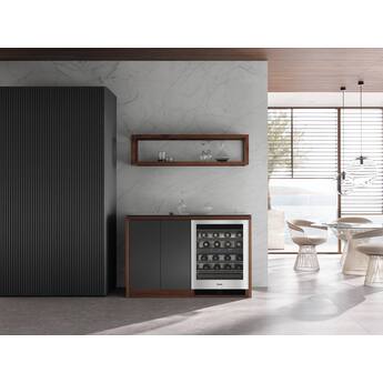 Miele KWT6322UGSS 24 Inch Stainless Steel Built-In Wine Cooler — thumbnail 4