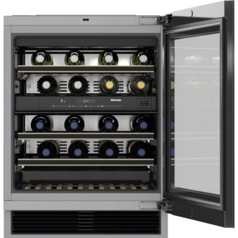 Miele KWT6322UGSS 24 Inch Stainless Steel Built-In Wine Cooler — thumbnail 6