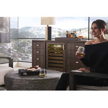 Monogram ZDWI240HII 24 Inch Panel Ready Built-In and Freestanding Wine Cooler — thumbnail 20