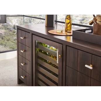 Monogram ZDWI240HII 24 Inch Panel Ready Built-In and Freestanding Wine Cooler — thumbnail 23