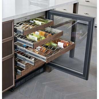 Monogram ZDWI240HII 24 Inch Panel Ready Built-In and Freestanding Wine Cooler — thumbnail 28