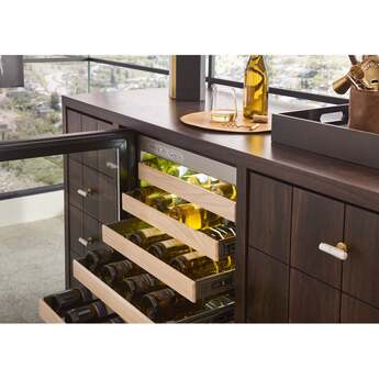 Monogram ZDWI240HII 24 Inch Panel Ready Built-In and Freestanding Wine Cooler — thumbnail 29