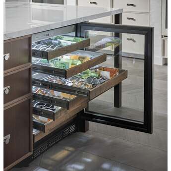 Monogram ZDWI240HII 24 Inch Panel Ready Built-In and Freestanding Wine Cooler — thumbnail 40