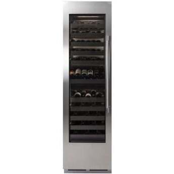 Perlick CR24D24LL 24 Inch Column Wine, Dual Zone, Glass Overlay Ready: Panel Ready, Panel Ready