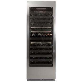 Perlick CR30D24LL 30 Inch Column Wine, Dual Zone, Glass Overlay Ready: Panel Ready, Panel Ready