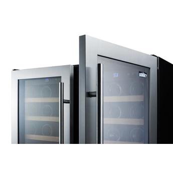 Summit SWC3000 30 Inch Built-In and Freestanding Wine Cooler — thumbnail 3