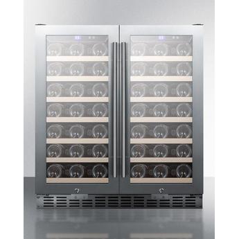 Summit SWC3000 30 Inch Built-In and Freestanding Wine Cooler — thumbnail 4