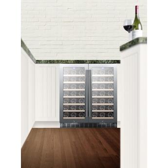 Summit SWC3000 30 Inch Built-In and Freestanding Wine Cooler — thumbnail 6