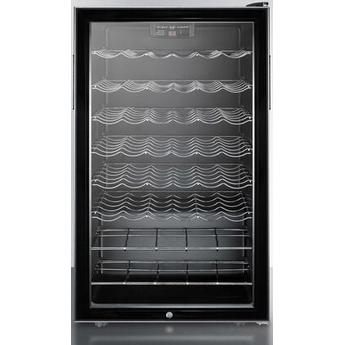 Summit SWC525LBIADA 20 Inch Black Built-In and Freestanding Wine Cooler