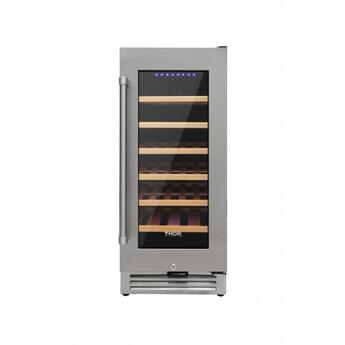 Thor Kitchen TWC1501 15 Inch Stainless Steel Built-In and Freestanding Wine Cool