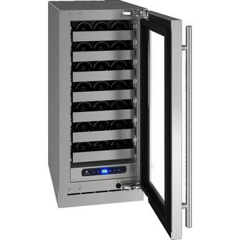 U-Line UHWC515IS01A 5 Class Series 15 Inch Panel Ready Solid Built-In and Freestanding Wine Cooler — thumbnail 2