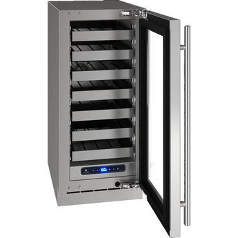 U-Line UHWC515SG41A 5 Class Series 15 Inch Stainless Steel Built-In and Freestanding Wine Cooler — thumbnail 3