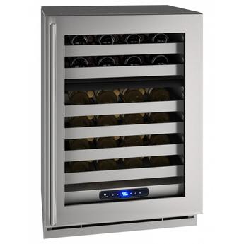 U-Line UHWD524SG41A 5 Class Series 24 Inch Stainless Steel Built-In and Freestanding Wine Cooler