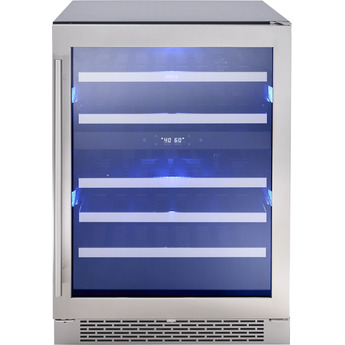 Zephyr PRW24C02BG Presrv Series 24 Inch Stainless Steel Built-In and Freestanding Wine Cooler — thumbnail 10