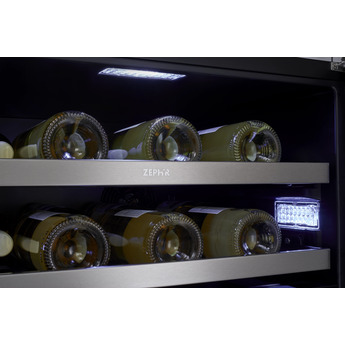 Zephyr PRW24F01BG Stainless Steel Built-In and Freestanding Wine Cooler — thumbnail 10