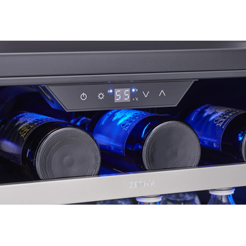 Zephyr PRW24F01BG Stainless Steel Built-In and Freestanding Wine Cooler — thumbnail 13