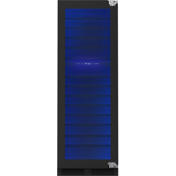 Zephyr PRW24F02CPG Wine Cooler, 24" full size, panel ready + glass, reversible, 2 zones: Panel Ready Glass — thumbnail 4