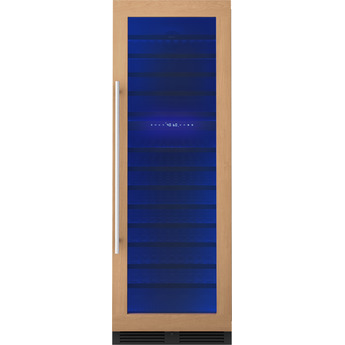 Zephyr PRW24F02CPG Wine Cooler, 24" full size, panel ready + glass, reversible, 2 zones: Panel Ready Glass — thumbnail 6