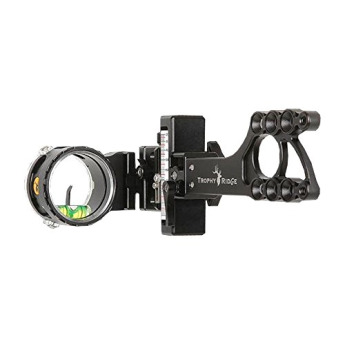 Trophy Ridge Clutch 1-Pin Archery Sight .010 RH Black - AS601R10
