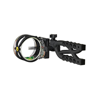 Trophy Ridge Cypher 5 Archery Sight 5-Pin .019 RH/LH Black - AS605