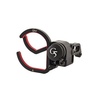 G5 Outdoors CMAX Full Containment Drop-Away Arrow Rest RH Red & Black, 394R-BLCK