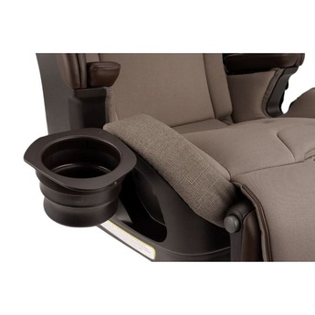 Nuna Lumn Harness Booster Car Seat - Caviar — thumbnail 6