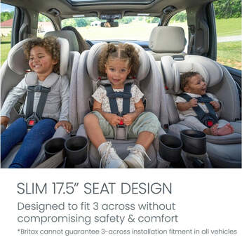 Britax One4Life Slim Clicktight All-in-One Car Seat - Parchment — thumbnail 12
