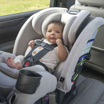 Britax One4Life Slim Clicktight All-in-One Car Seat - Parchment — thumbnail 14