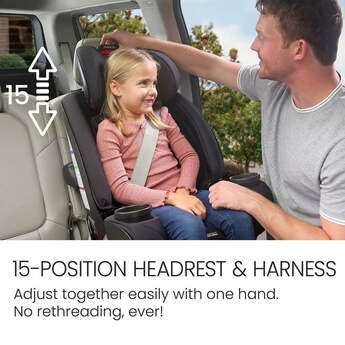 Britax One4Life Clicktight All-in-One Car Seat - Raven Black — thumbnail 7