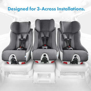 Clek Foonf Convertible Car Seat - Edge Ziip — thumbnail 3