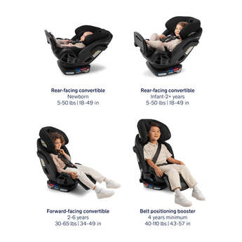Nuna Exec Next All-in-One Car Seat - Biscotti — thumbnail 12