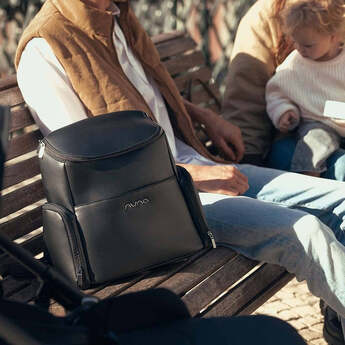 Nuna Essential Backpack Bag - Caviar — thumbnail 2