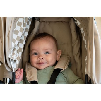 Bumbleride Indie Twin Stroller Sand — thumbnail 11