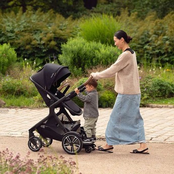 Nuna Demi Next Sibling Seat - Caviar — thumbnail 2