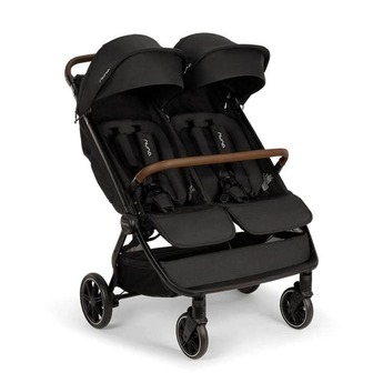 Nuna TRVL dubl Lightweight Stroller Caviar / Chocolate