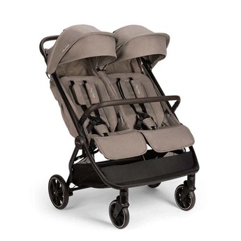 Nuna TRVL dubl Lightweight Stroller Caviar / Chocolate — thumbnail 3