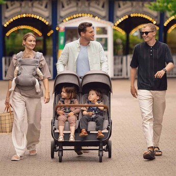 NUNA TRVL dubl Lightweight Stroller Cedar — thumbnail 27