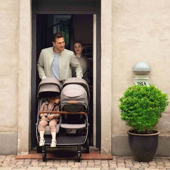 NUNA TRVL dubl Lightweight Stroller Cedar — thumbnail 5
