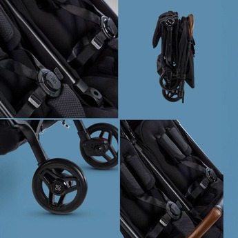 Silver Cross Jet Double Travel Stroller Black — thumbnail 10