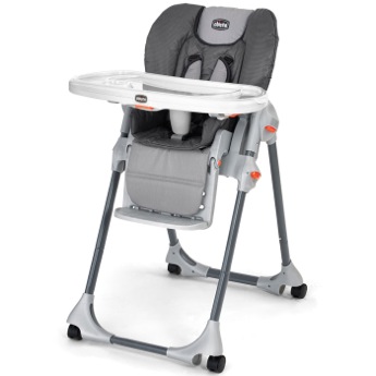 Chicco Polly Double-Pad Highchair - Graphica