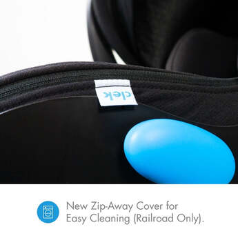 Clek Liingo Infant Car Seat - Latte Ziip — thumbnail 4