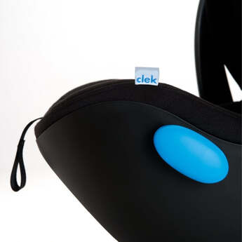 Clek Liingo Infant Car Seat - Railroad Zip — thumbnail 12