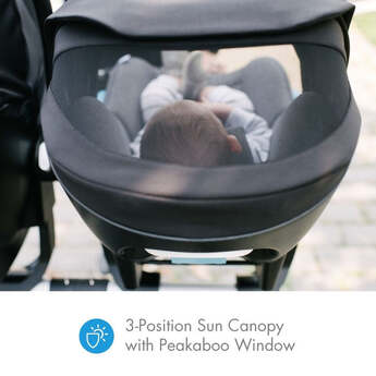 Clek Liingo Infant Car Seat - Railroad Zip — thumbnail 8