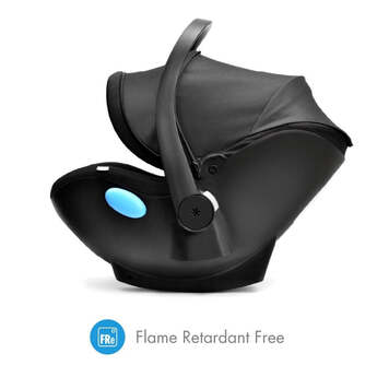 Clek Liingo Infant Car Seat - Railroad Zip — thumbnail 9