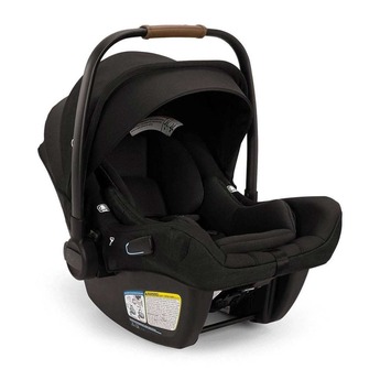 Nuna PIPA Aire RX Infant Car Seat with RELX Base - Caviar / Chocolate