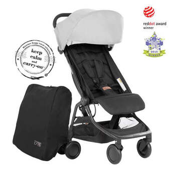 Mountain buggy nano v3 silver 10