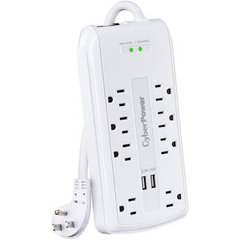 CyberPower Home Office Surge-Protector - 8 Outlets — thumbnail 2